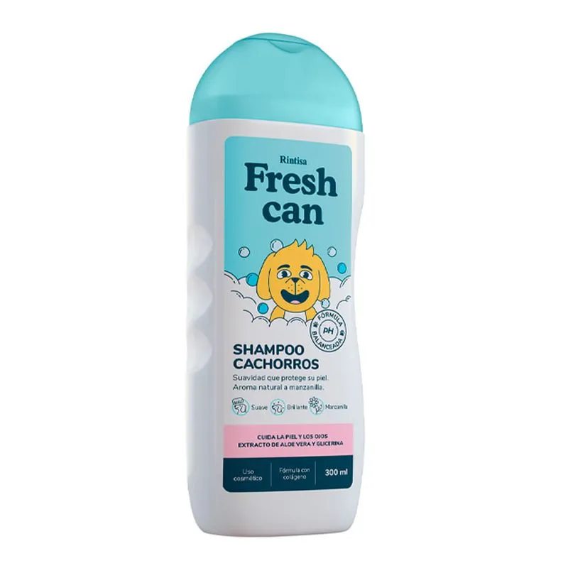 Shampoo suave para mascotas